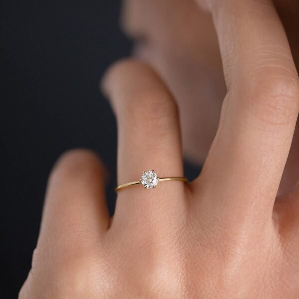 Beautiful Diamond Style Anti Tarnish Ring For Girls - Image 4