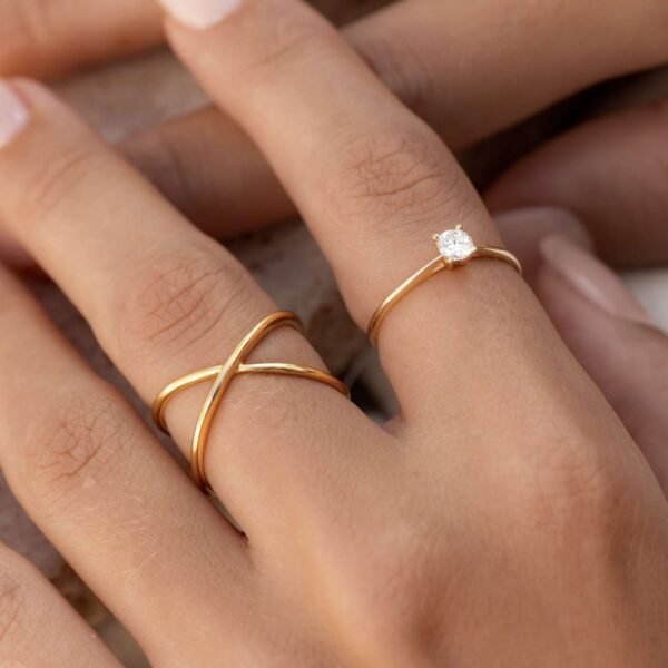 Beautiful Anti Tarnish Ring For Girls - Image 2